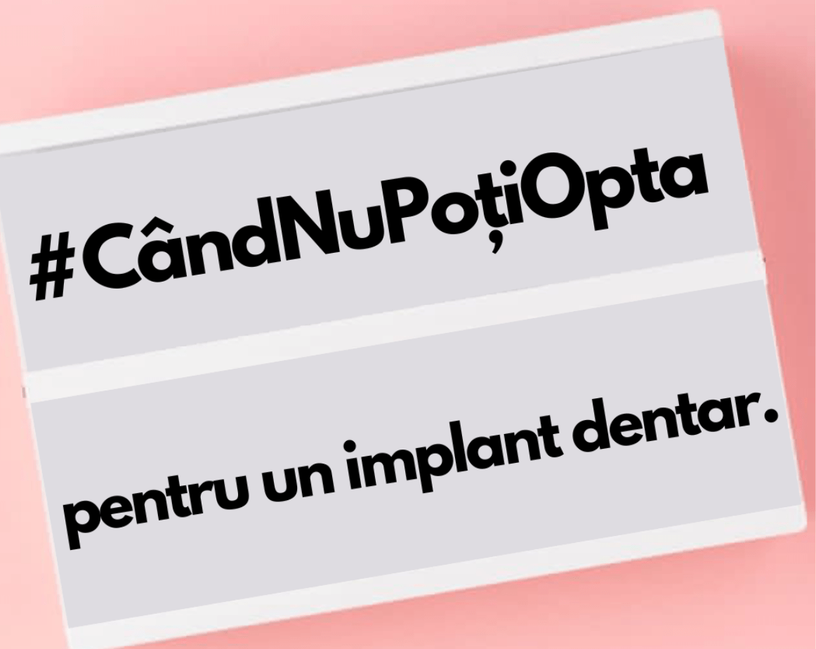 cand nu poti opta pentru implant dentar